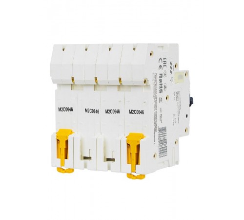 Выключатель автоматический четырехполюсный M06N 4P C 6А 6кА ARMAT  AR-M06N-4-C006  IEK