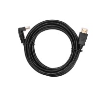 Кабель HDMI - HDMI 1.4 угловой, 3м Gold  17-6205-4  PROconnect
