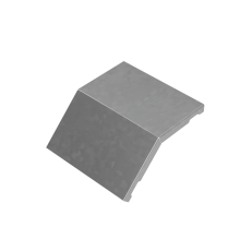 Крышка внеш. верт. угла 45 гр. 150 мм "ПЛЮС" HD  KVLplus45-150 HD   КМ-профиль