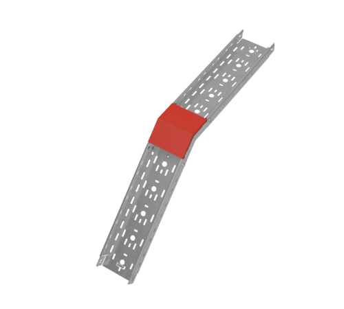 Крышка внеш. верт. угла 45 гр. 150 мм "ПЛЮС" HD  KVLplus45-150 HD   КМ-профиль