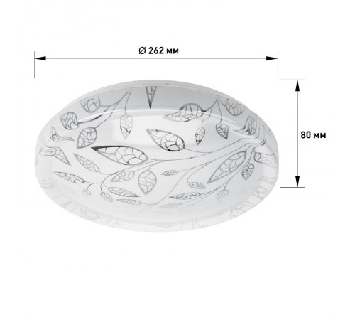Светильник потолочный светодиодный SPB-6-18-6,5K Syuzi 18Вт 6500K  Б0054074  ЭРА