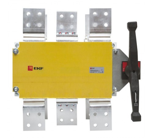 Рубильник-переключатель 2500A 3P c рукояткой управления для прямой установки PowerSwitch  pscs-2500-3  EKF