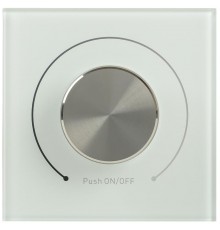 Диммер поворотный DALI (Broadcast) 125мА стекло белый  LDR12-01-0-0125-2-K01  IEK