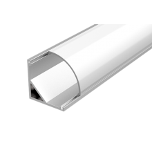 Алюминиевый профиль для LED ленты с рассеивателем для углового монтажа 2м  V4-R0-70.0001.KIT-0203  VARTON