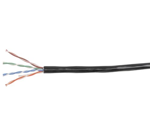 ITK Каб. в. п. ШПД U/UTP кат. 5E 4 пары LDPE черный  BC3-C5E04-139-100  ITK