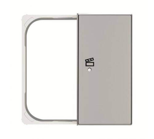 SRS-2-R-85PL Клавиша двойная правая free@home, SKY, сцена, серебристая2CLA852649A1301 ABB