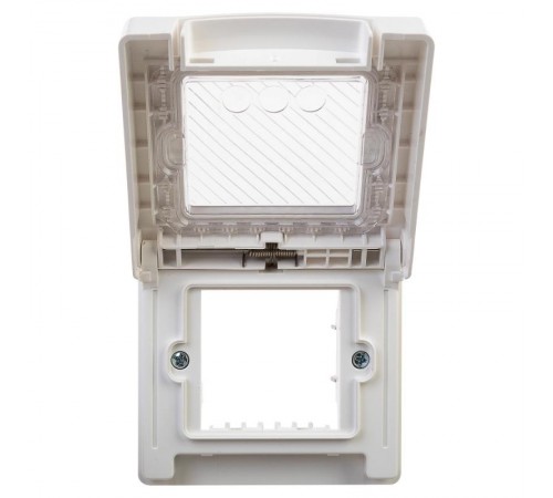 Рамка для монтажа в стену "Avanti", IP55, "Белое облако", 2 модуля  4400922  DKC
