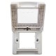 Рамка для монтажа в стену "Avanti", IP55, "Белое облако", 2 модуля  4400922  DKC
