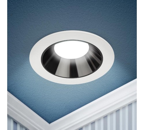 Светильник светодиодный встраиваемый  LED 21-9-4K круглый 9Вт 4000К  Б0062133  ЭРА