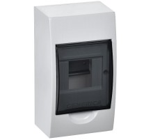 Бокс ЩРН-П-4 модуля навесной пластик IP41 (200х112х92мм)  MKP12-N-04-41-G  GENERICA