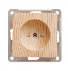 W59 Сосна Розетка без заземления  RS16-151-7-86  SE