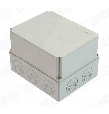 Коробка приборная (подъездная) наружного монтажа 240х195х165мм IP55. в комплекте вводы монт плата 1мм  GE41344  Greenel