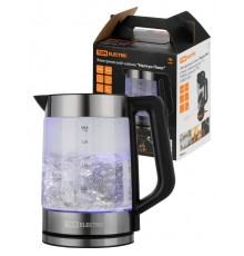 Электрический чайник "Нептун Плюс", стекло, съемная крышка, 1,8 л, 1800 Вт, стальной,  SQ4001-0011  TDM