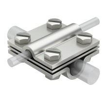 Соединитель прутка крестовой (252 8-10x16 V4A)  5312346  OBO Bettermann