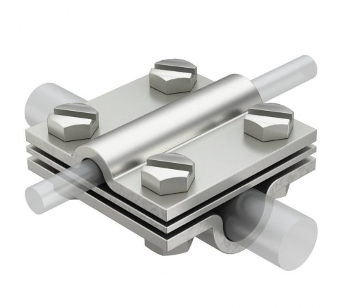 Соединитель прутка крестовой (252 8-10x16 V4A)  5312346  OBO Bettermann