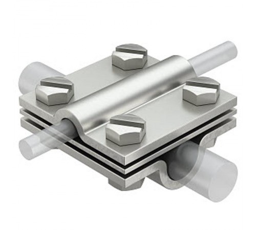 Соединитель прутка крестовой (252 8-10x16 V4A)  5312346  OBO Bettermann