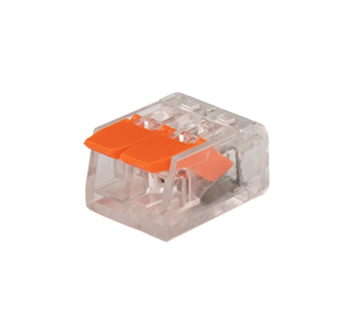 Клемма монтажная  рычажного соединения PTC-2P 221-412 450V 32A 0,14-4.0mm2 / 50шт./  5050884 Jazzway