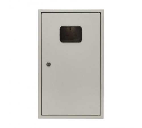 Щит учетно-распределительный навесной ЩРУН 3/12 с окном (ВхШхГ) 500х300х160мм IP31 Basic  mb23-3/12-bas  EKF