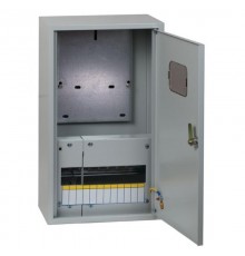 Щит учетно-распределительный навесной ЩРУН 3/12 с окном (ВхШхГ) 500х300х160мм IP31 Basic  mb23-3/12-bas  EKF