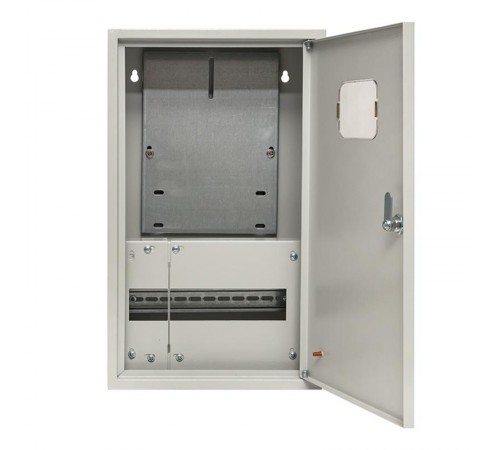 Щит учетно-распределительный навесной ЩРУН 3/12 с окном (ВхШхГ) 500х300х160мм IP31 Basic  mb23-3/12-bas  EKF