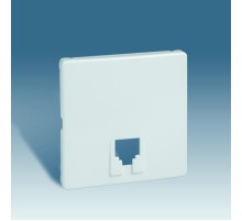 Simon 82 Накладка на телефонную розетку RJ-11, RJ-12, S82, S82N, слоновая кость  82062-31  Simon