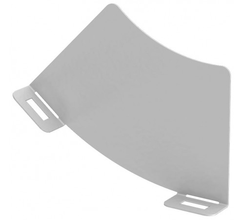 Перегородка разд. 80мм пов. верт. внут. 45град RAL 9016  CRP50-0-45-080-9016  IEK