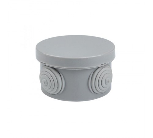 Коробка распределительная КМР-040-038 с крышкой наружная (65х40) 4 мембранных ввода IP54 розничный стикер PROxima  plc-kmr-040-038-r  EKF