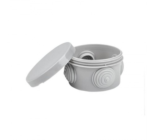 Коробка распределительная КМР-040-038 с крышкой наружная (65х40) 4 мембранных ввода IP54 розничный стикер PROxima  plc-kmr-040-038-r  EKF