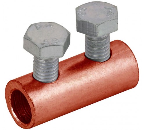 Заж. соед. прямой пр.-пр. 6-8мм медь  ZCC86-50-1-68  IEK