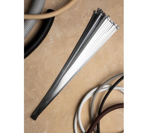 Хомут AISI 304 из нержавеющей стали, 7.9x520 (100 шт.) FlexLock PROximaplc-fl-tss-304-7.9x520EKF