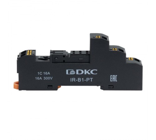Базовый пассивный элемент для установки одиночных реле, до 230 В АС \ DC  IR-B1-PT  DKC