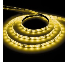 Лента светодиодная LS603/ 60SMD(2835)/м 4.8Вт/м 12V 5000*8*1.22мм желтый  27670  FERON