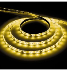 Лента светодиодная LS603/ 60SMD(2835)/м 4.8Вт/м 12V 5000*8*1.22мм желтый  27670  FERON