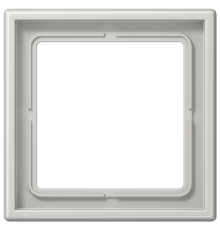 Рамка для вертикальной и горизонтальной установки, 1 пост; дюропласт; светло-серый; LS990  LS981LG  Jung