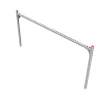 Опорная конструкция для гор. прямоуг. воздуховодов  TECHNORAPTOR 2000х1000  KM-TR-SSHRAD-2000-1000  КМ - профиль