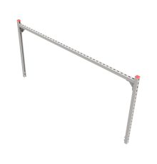 Опорная конструкция для гор. прямоуг. воздуховодов  TECHNORAPTOR 2000х1000  KM-TR-SSHRAD-2000-1000  КМ - профиль