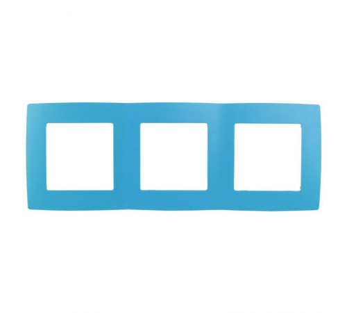 Рамка на 3 поста 12-5003-28  ,  голубой  Б0019411  ЭРА