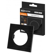 Рамка одиночная агат, алюминий, шлифованный, "Байкал"   SQ1819-0260  TDM