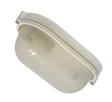 Светильник "Терма 1401" Овал малый НББ 03-60-021 IP65 боросиликат/корпус белый/силикон  1005500950  Элетех