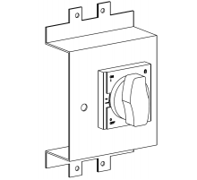 СТАНДАРТНАЯ ПОВОРОТНАЯ РУКОЯТКА КВАДР.(250)  SPD-DRHS-02  Systeme Electric