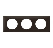 Celiane Перкаль Черная Рамка 3-я (2+2+2 мод)  066743  Legrand