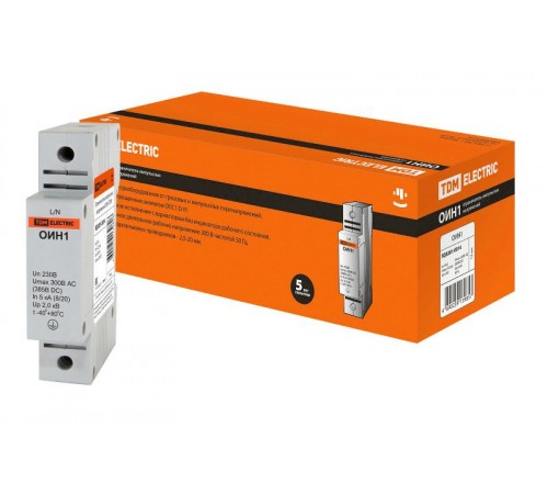 Ограничитель импульсных напряжений ОИН1   SQ0201-0014  TDM