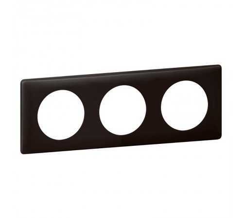 Celiane Перкаль Черная Рамка 3-я (2+2+2 мод)  066743  Legrand