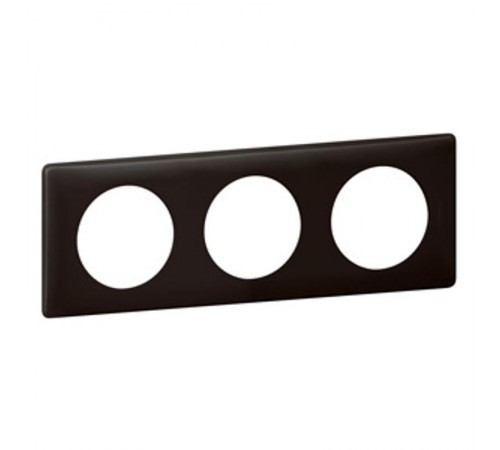 Celiane Перкаль Черная Рамка 3-я (2+2+2 мод)  066743  Legrand