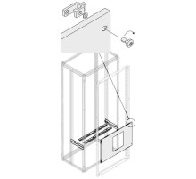Комплект верт.E1.2 3/4P FIX-INT. W=800мм1STQ008188A0000  ABB