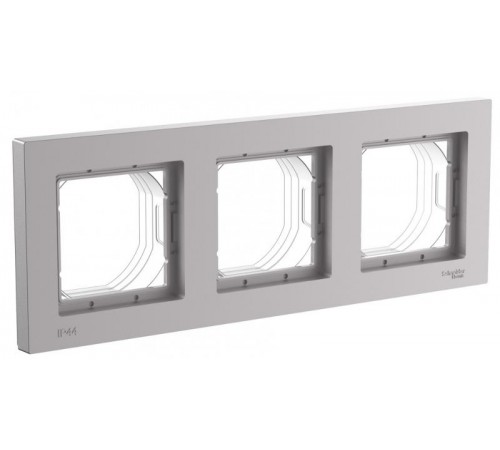 AtlasDesign Aqua Рамка 3-ая, IP44, Алюминий  ATN440303  SE