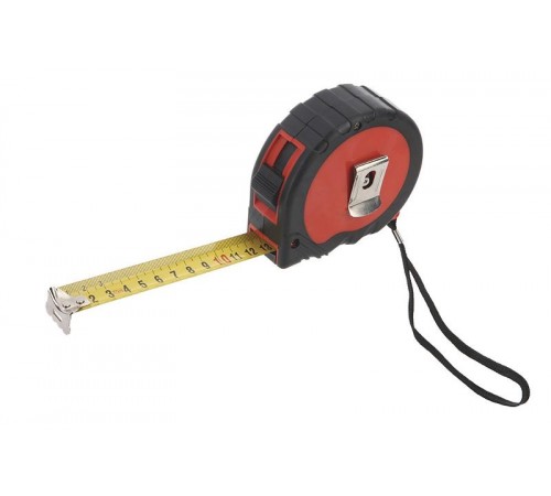 Рулетка Профи прорезиненный корпус 10 м х 25 мм  12-9007  REXANT