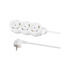 Удлинитель бытовой "Люкс" 3 гнезда, 3 м, с/з, с з/ш, ПВС 3х0,75 мм2, 10 А, 250 В, 2400 Вт  SQ1303-4017  TDM