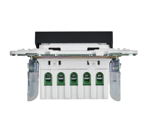 SKANDY Кнопка звонка с индикацией для отелей 10А SK-V17Bl черный   SK-V14-2-10-K02  IEK