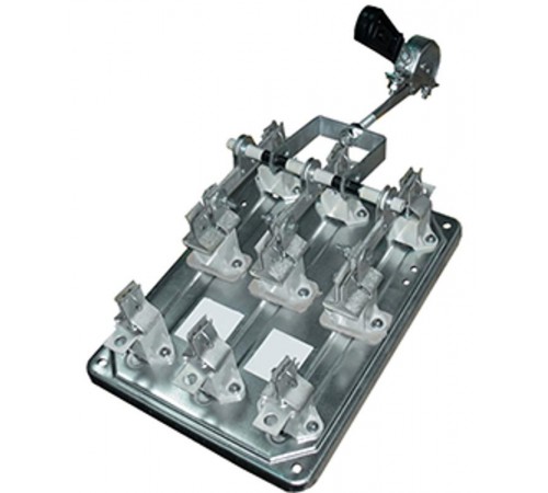 РПЦ-6 УХЛ3, 630А, центральный привод, без предохранителей, IP00, разъединитель-предохранитель  (ЭТ)  ET547202  Электротехник